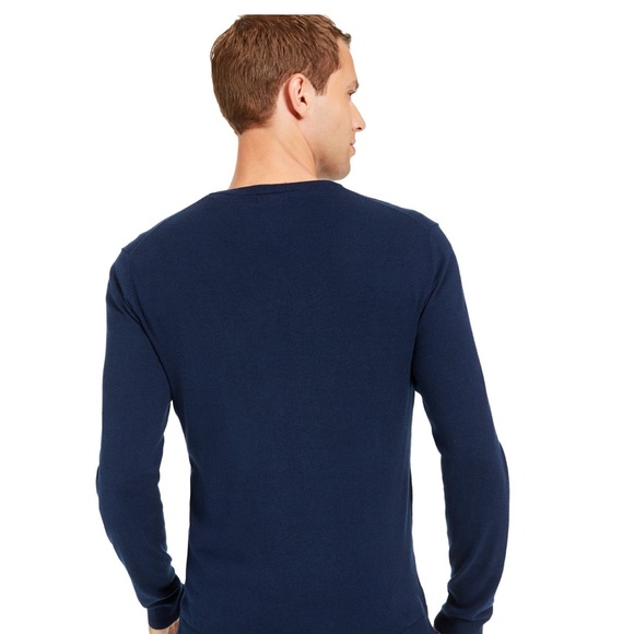 Alfani SOLID V-NECK sweater - Picture 3 of 5